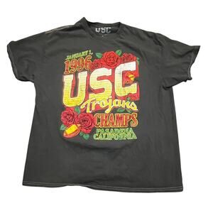USC Trojans 1996 Rose‎ BowlVintage Style Tee Pasadena California Men Large